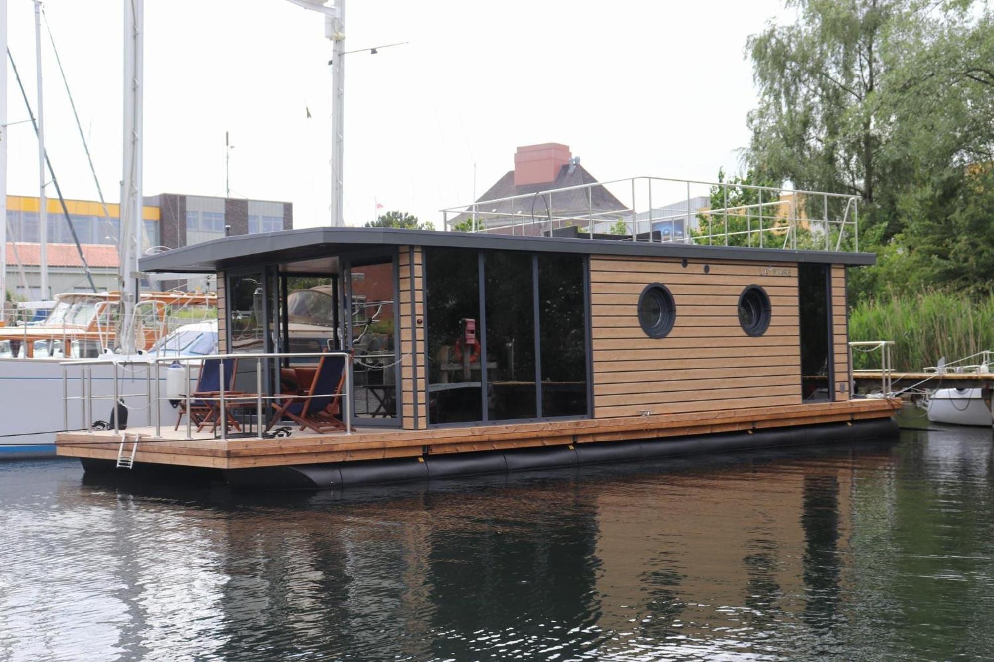 Houseboat Leni Flensburg酒店 外观 照片