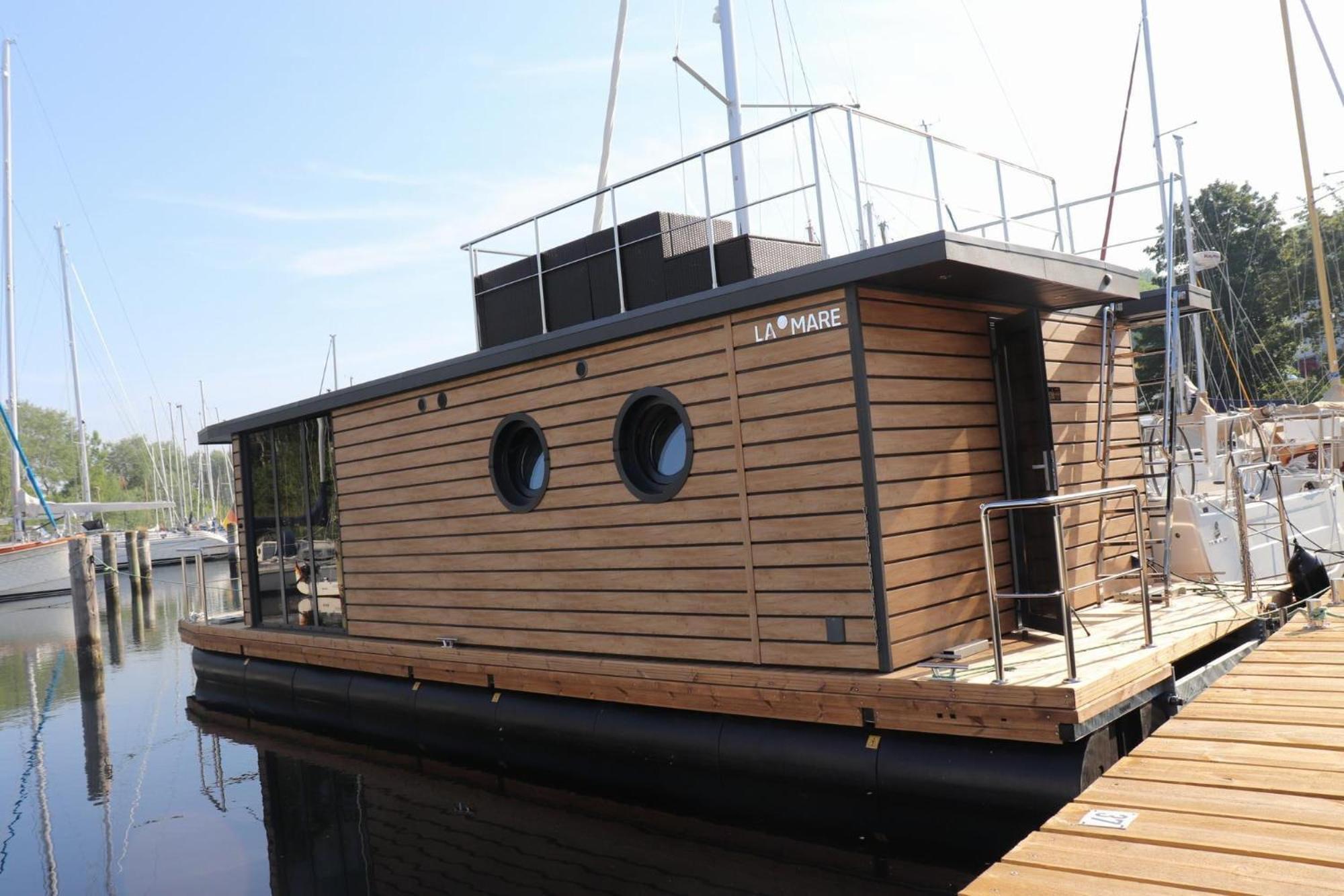 Houseboat Leni Flensburg酒店 外观 照片