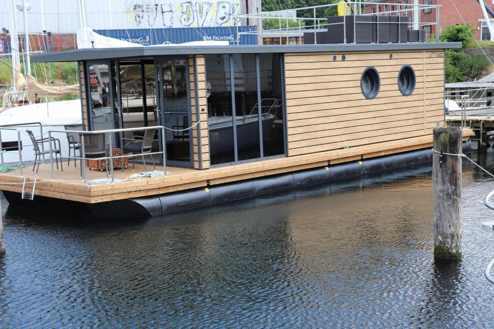 Houseboat Leni Flensburg酒店 外观 照片