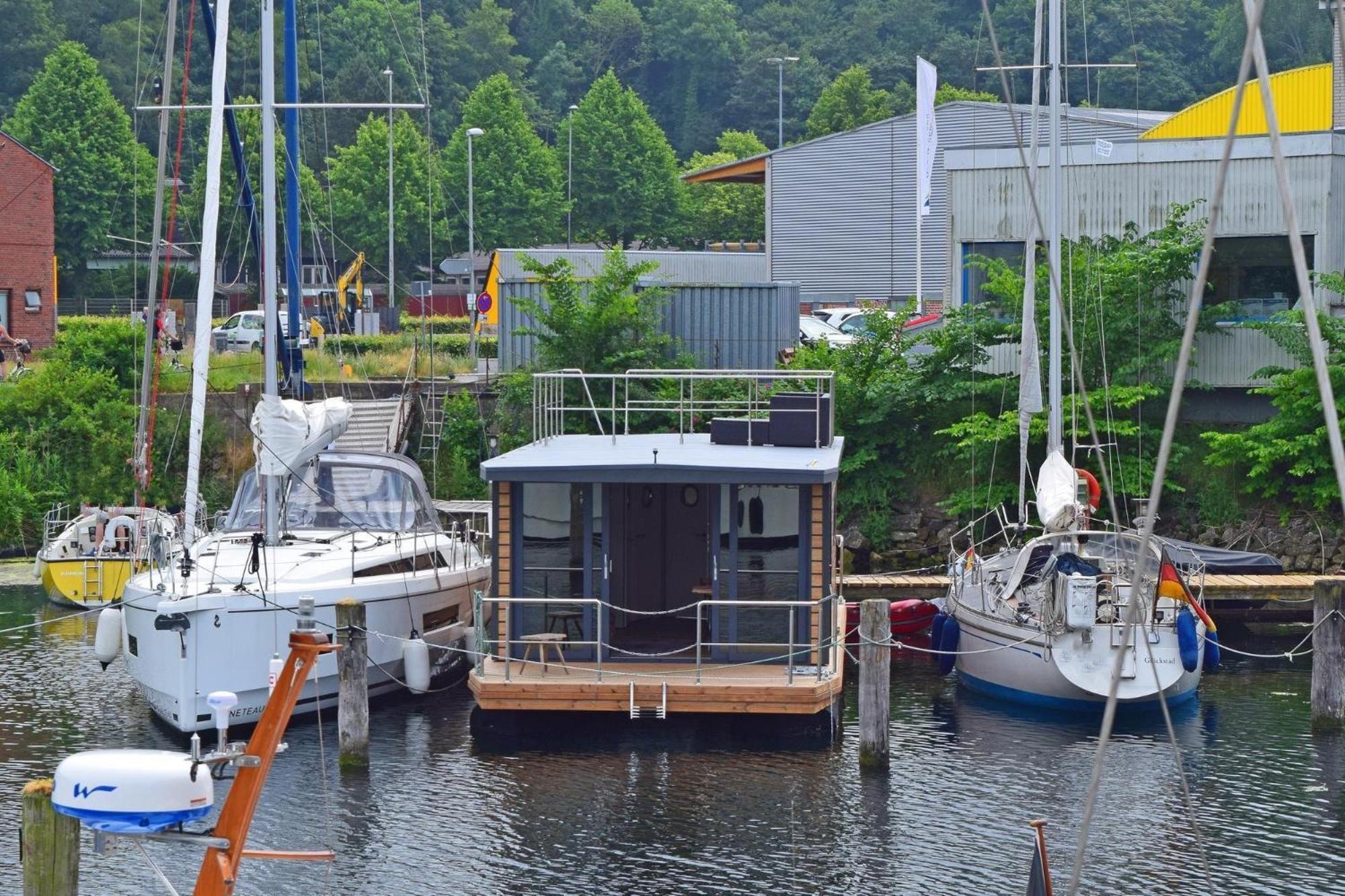 Houseboat Leni Flensburg酒店 外观 照片