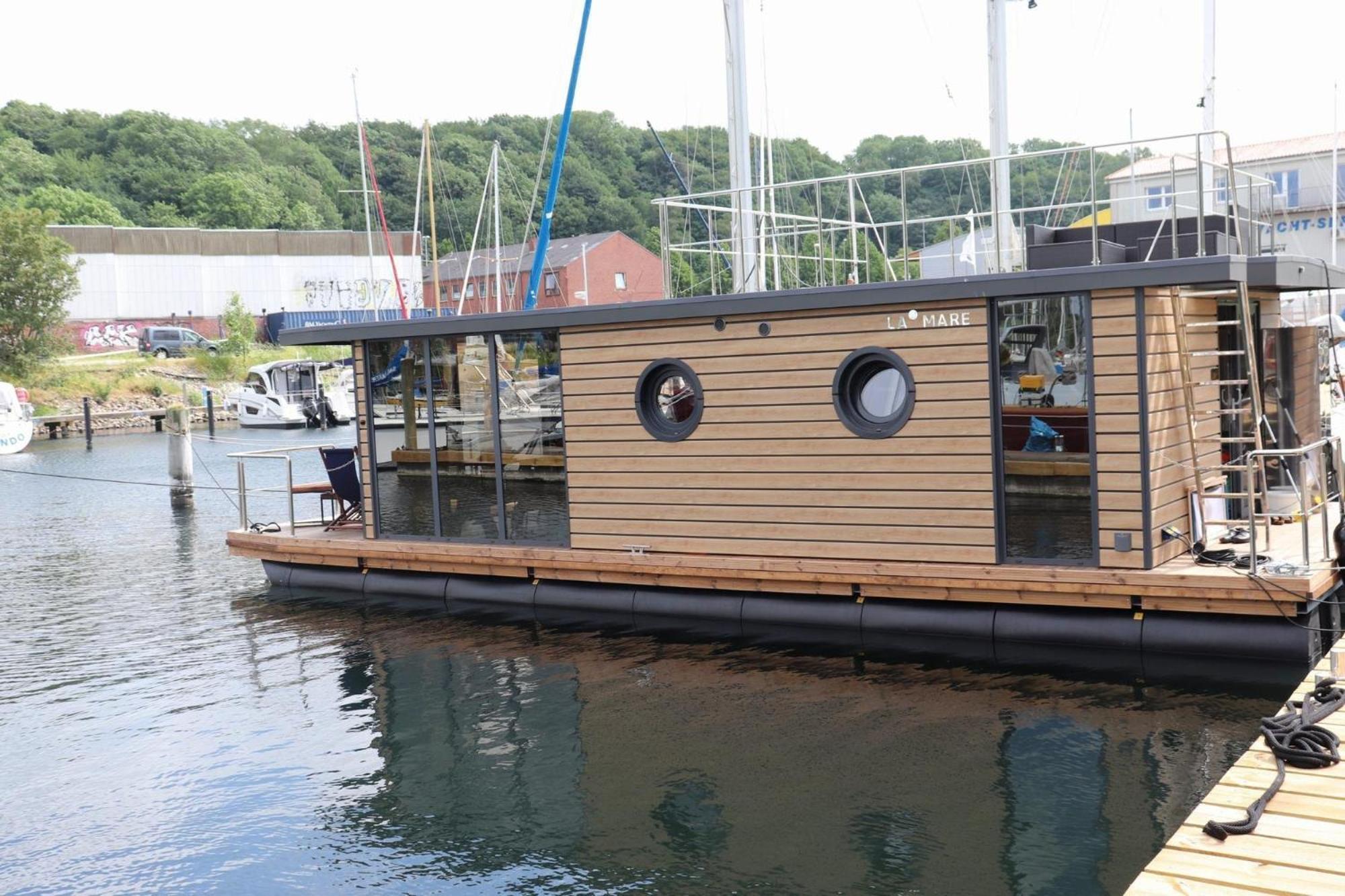 Houseboat Leni Flensburg酒店 外观 照片