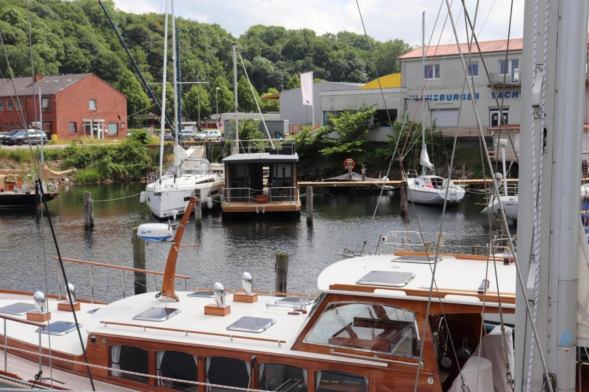 Houseboat Leni Flensburg酒店 外观 照片