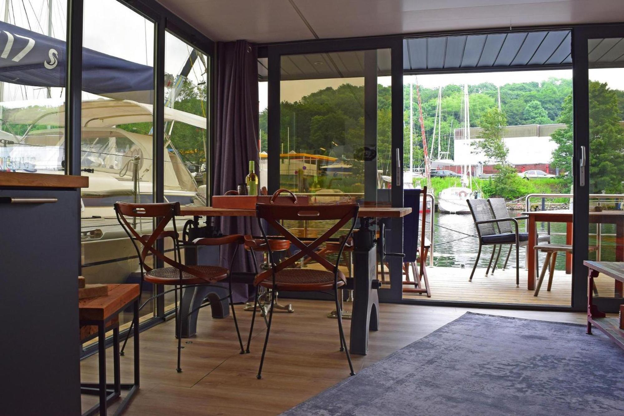 Houseboat Leni Flensburg酒店 外观 照片