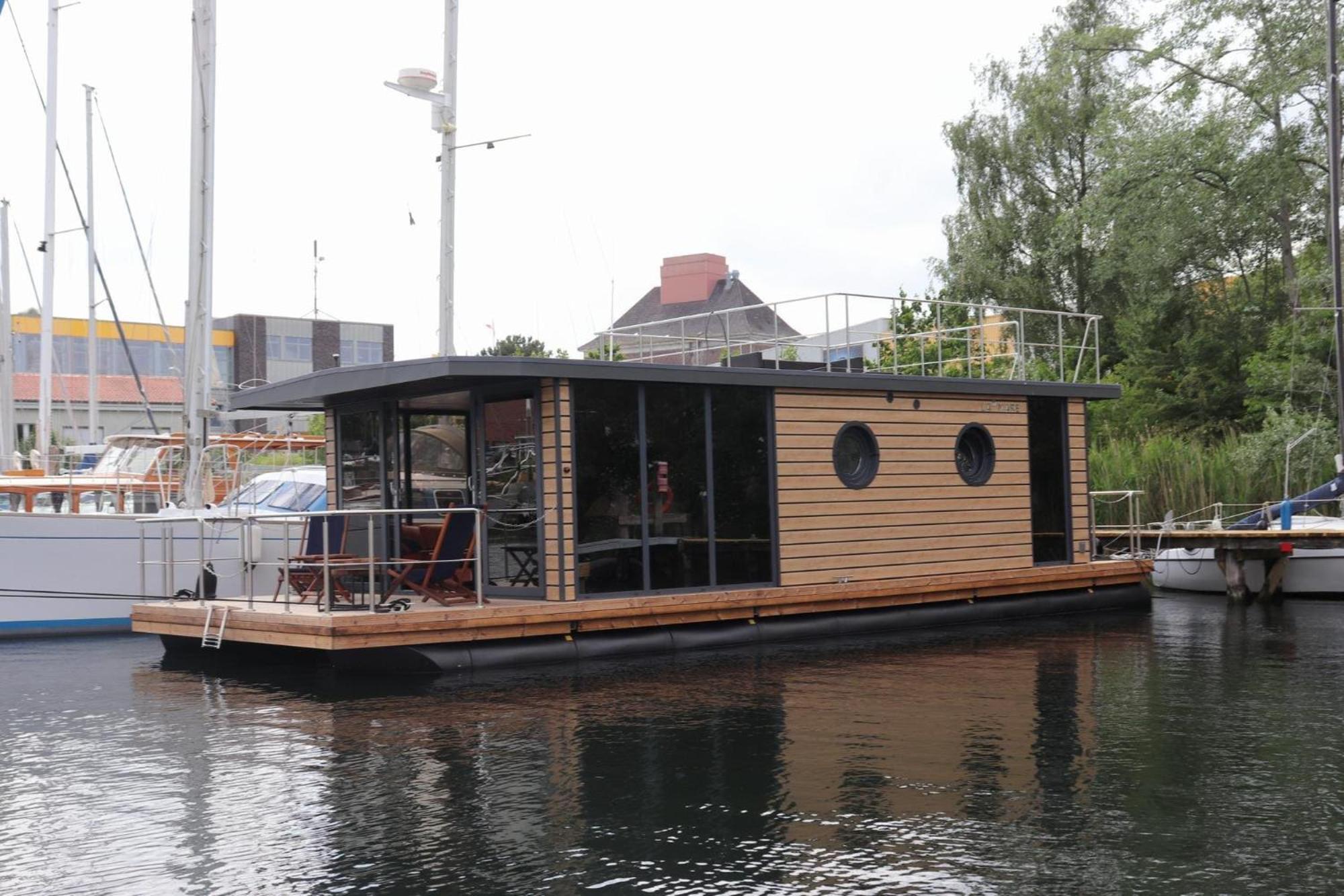 Houseboat Leni Flensburg酒店 外观 照片