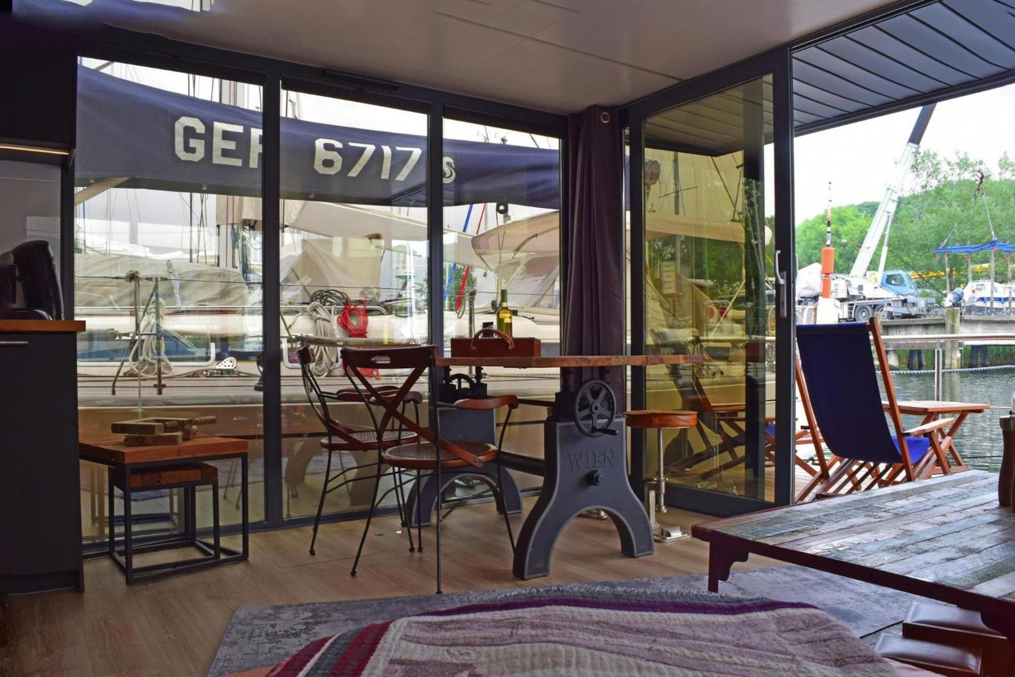 Houseboat Leni Flensburg酒店 外观 照片