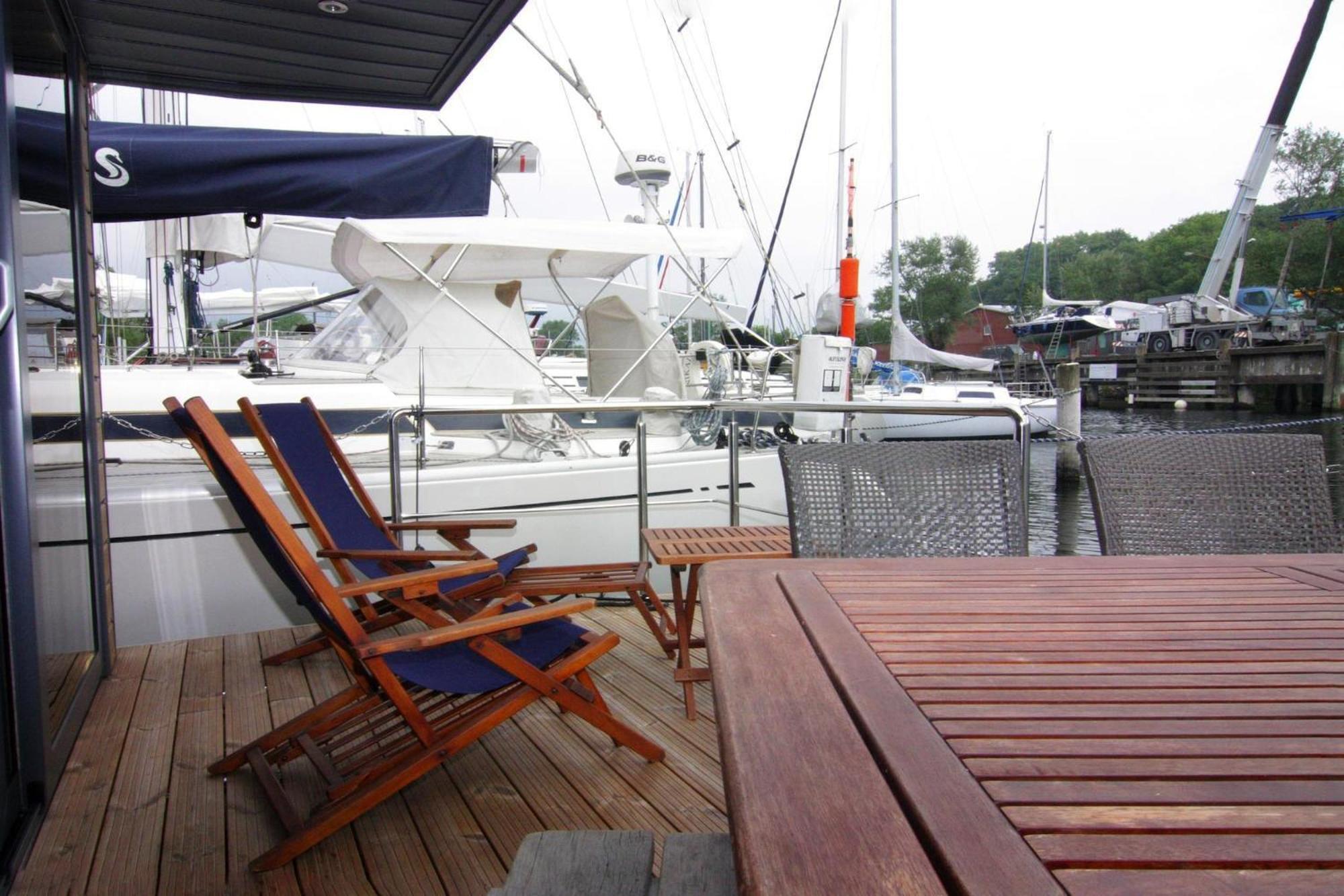 Houseboat Leni Flensburg酒店 外观 照片