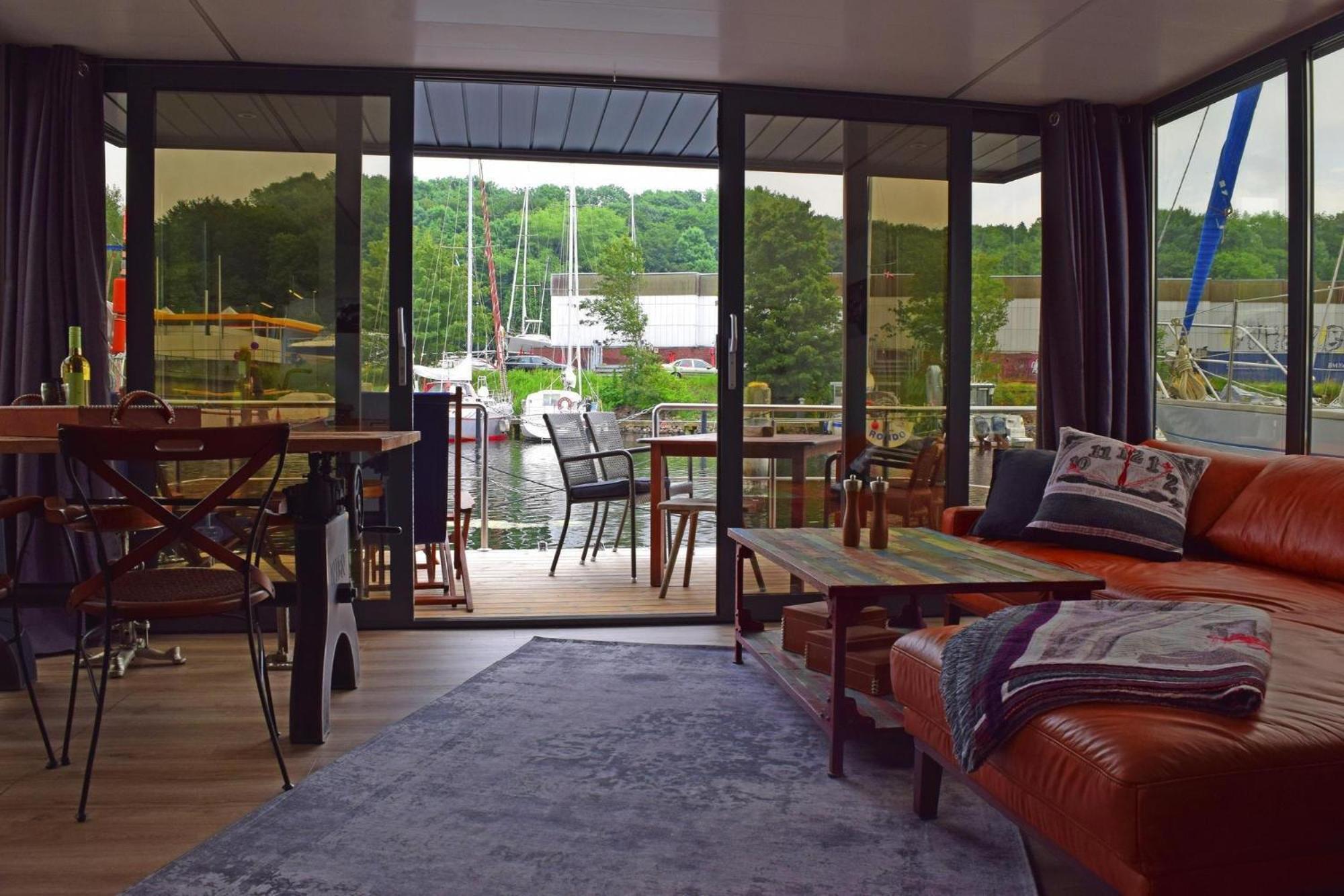 Houseboat Leni Flensburg酒店 外观 照片