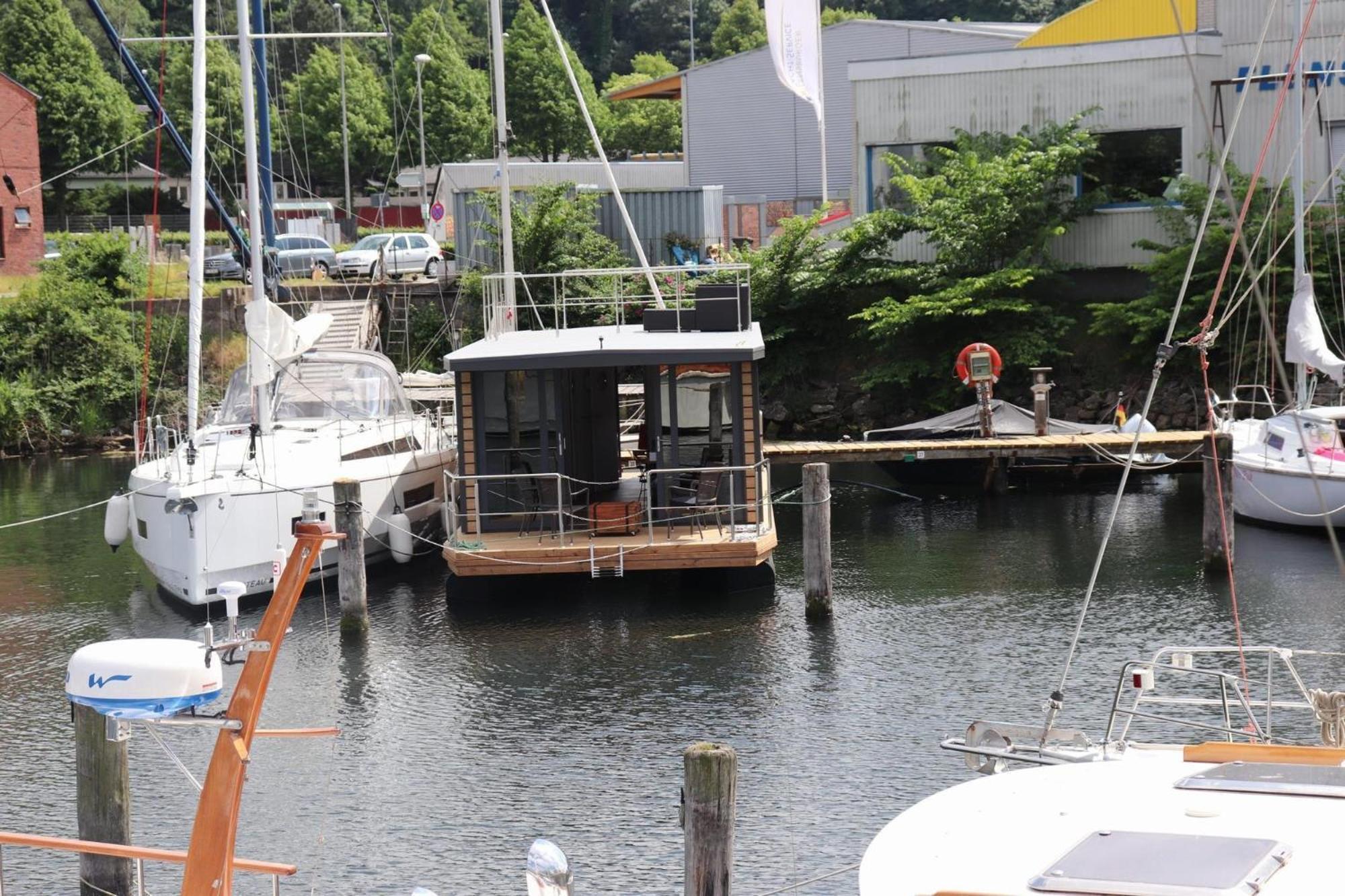 Houseboat Leni Flensburg酒店 外观 照片